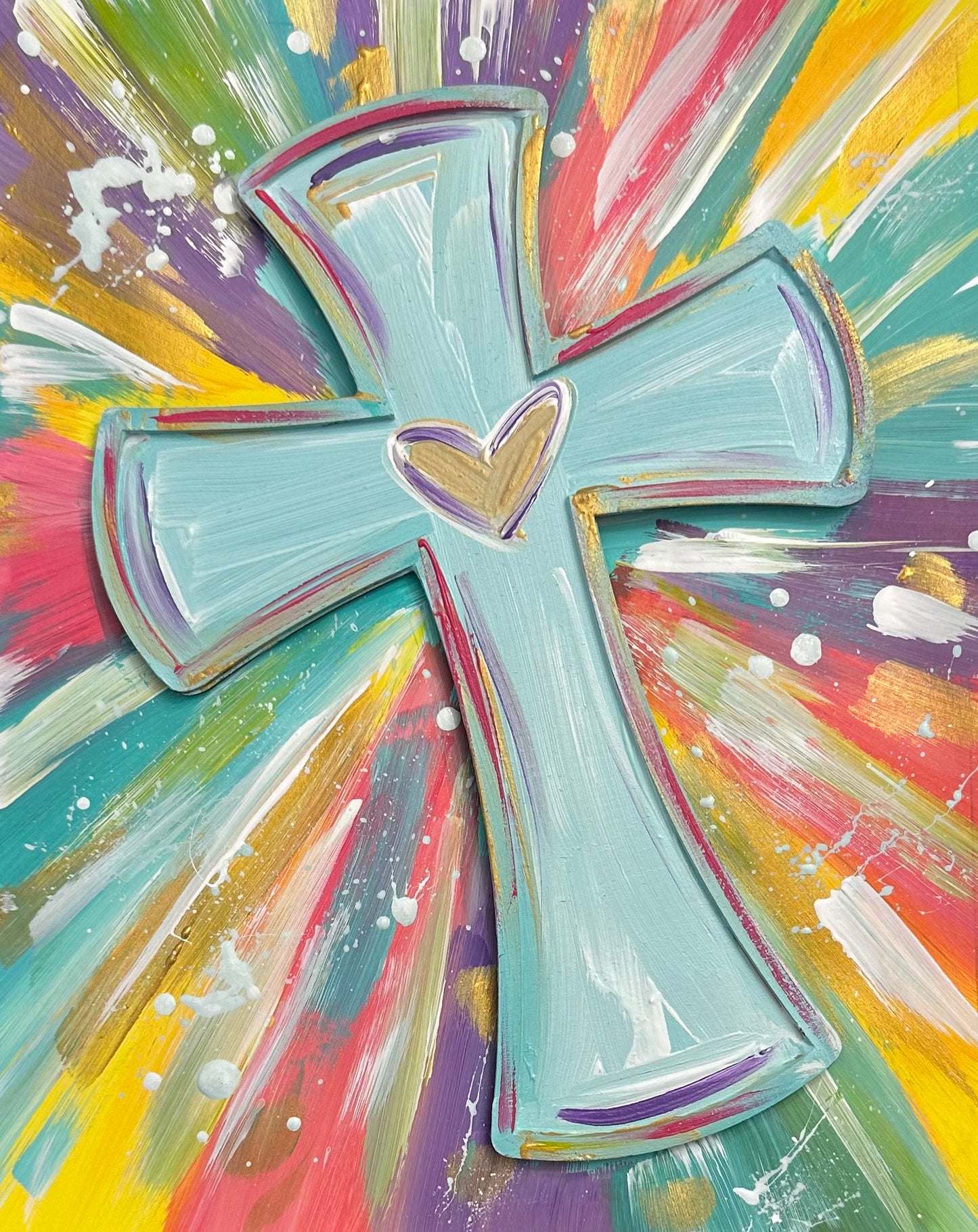 Colorful Cross Art Kit