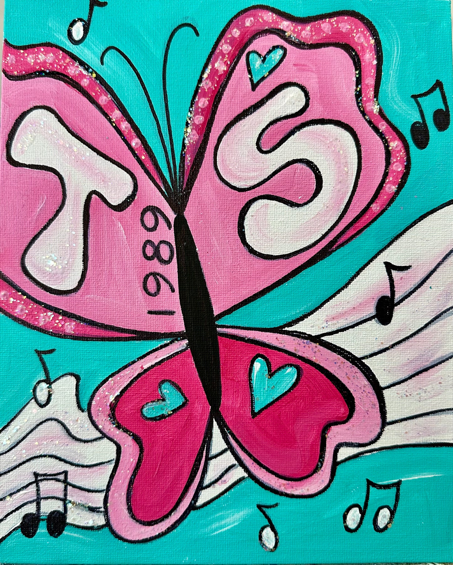 Musical Butterfly Art Kit