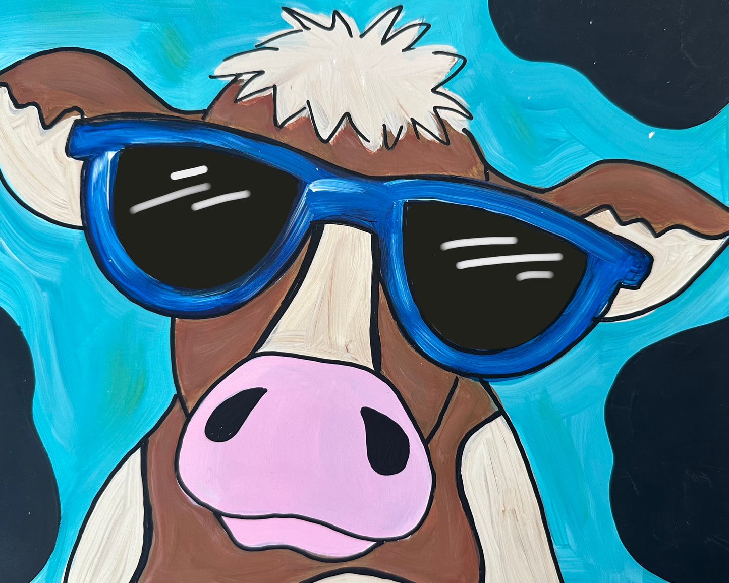 Cool Cow Art Kit