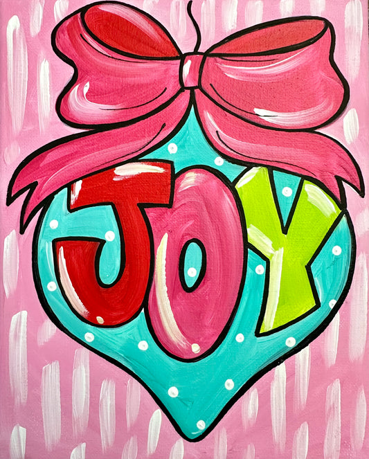 Joy ornament Art Kit