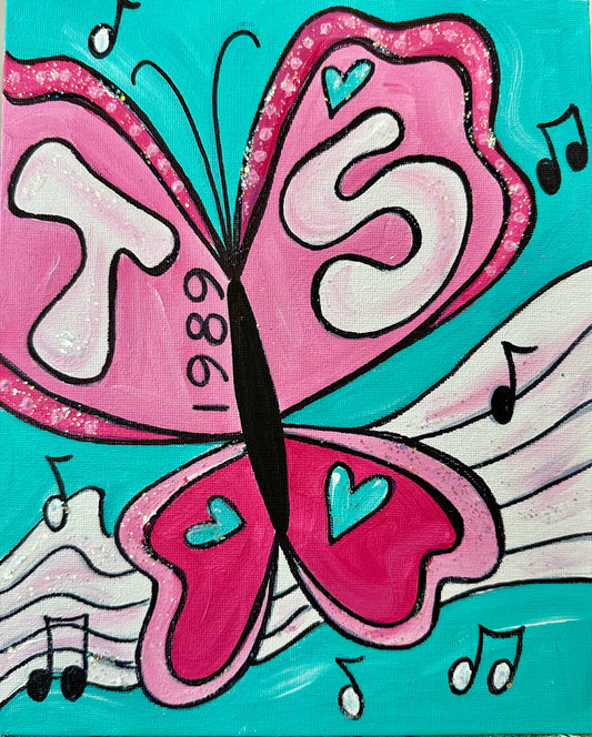 Musical Butterfly Art Kit