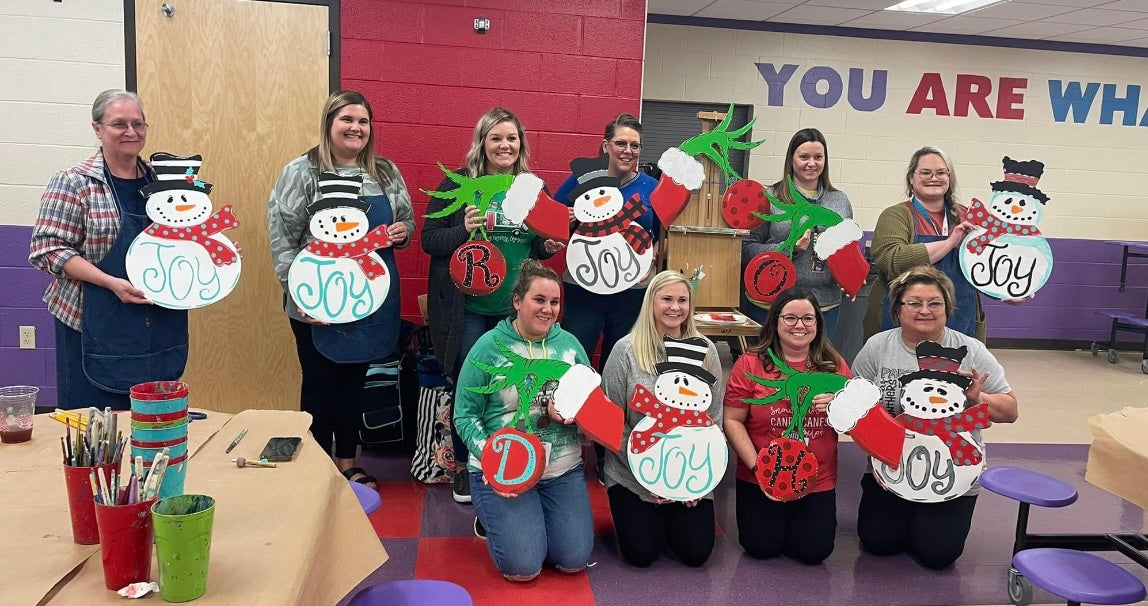 In Person Paint Parties